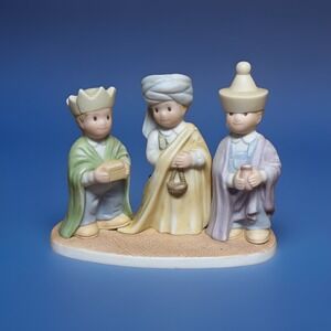 1996 Circle of Friends We Three Kings Figurine Masterpiece Home Interiors VTG‎